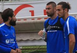 Burak Yılmaz, ilk idmanına çıktı