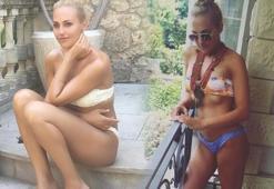 Meryem Uzerli’den bikinili paylaşım!