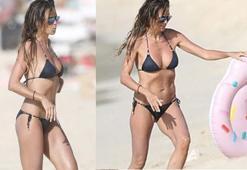 Heidi Klum küçük sevgilisi ile tatilde böyle yakalandı!