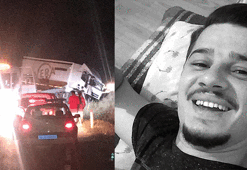 Genç tekniker trafik kazasında öldü