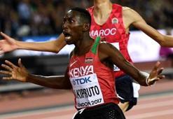 3 bin metrede şampiyon Conseslus Kipruto!