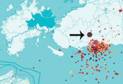 18 günde 3 bin deprem