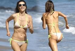 Alessandra Ambrosio nefes kesti!