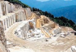 O mermer ocağı kapatıldı