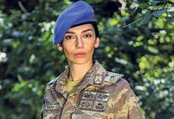 Asker Türk kadını