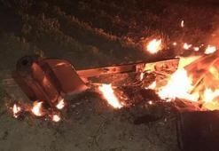 Adana’da insansız hava aracı düştü