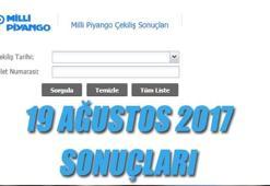 Milli Piyango çekiliş sonuçları açıklandı! - İşte 19 Ağustos 2017 MPİ