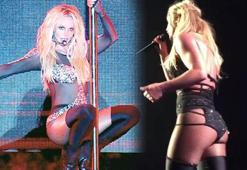 Britney Spears'tan direk dansı!