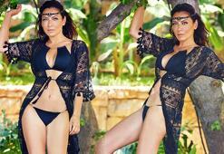 Sibel Tüzün'den bikinili tanıtım!