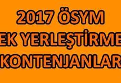 Üniversite ek yerleştirme başvuruları ne zaman başlayacak? (Üniversite ek kontenjanları)