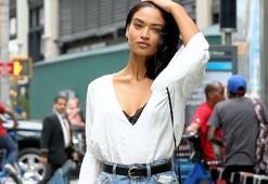 Shanina Shaik sokakta ilgi odağı oldu!