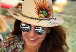 Özlem Kaymaz'ın tatil şıklığı!