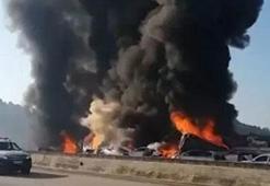 Brezilya'da korkunç trafik kazası: 2 ölü, 12 yaralı