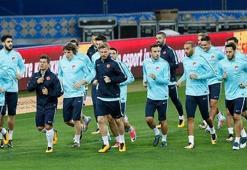 A Milli Futbol Takımı Ukrayna maçına hazır