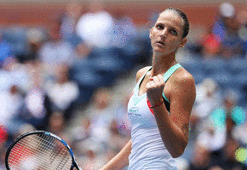 Pliskova çeyrek finalde