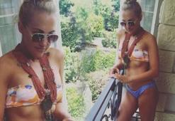 Meryem Uzerli'nin ilk bikinili pozu!