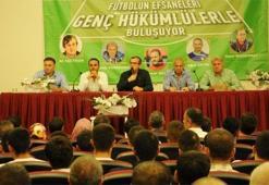 Efsaneler hükümlülerle buluştu