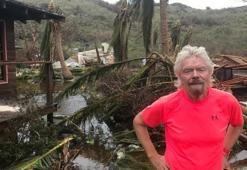 Irma kasırgası, milyarder Richard Branson'ın evini yerle bir etti!
