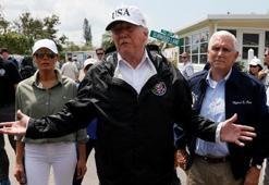 Trump, Irma kasırgasının etkilediği Florida'ya gitti