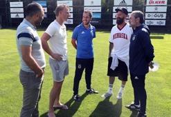 Kuyt ve Meireles, Fenerbahçe idmanında