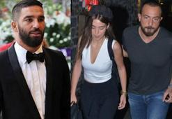 Arda Turan arkadaşının eski aşkıyla birlikte!