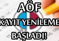 AÖF kayıt yenileme başladı! AÖF kayıt yenileme işlemleri nasıl yapılıyor?