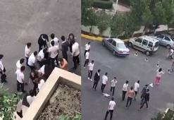 Ataköy Anadolu Lisesi'nde dehşet anları! Öğrenciler ayaklandı...