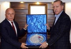 Cumhurbaşkanı Erdoğan, Erzurum Büyükşehir Belediyesini ziyaret etti