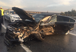 MHP Genel Başkan Yardımcısı Ruhsar Demirel trafik kazası geçirdi