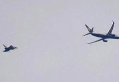Havada bomba paniği! Savaş jetleri havalandı