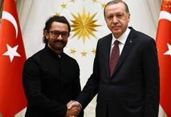 Cumhurbaşkanı Erdoğan, Hindistanlı oyuncu Khan'ı kabul etti