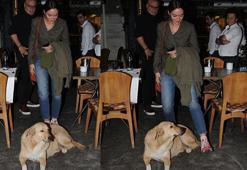 Birce Akalay köpeği görünce bakın ne yaptı?