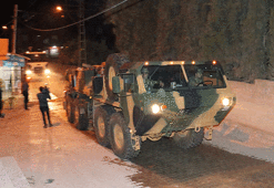 Sınıra askeri sevkiyat devam ediyor
