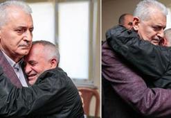 Başbakan Yıldırım'dan Helin Palandöken'in babasına taziye ziyareti