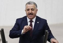 Bakan Arslan hakkındaki gensoru reddedildi