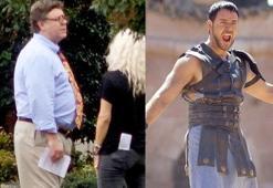 Russel Crowe korkuttu! Görenler inanamadı...