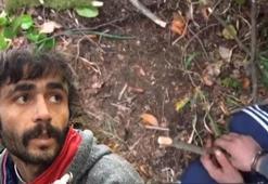 Giresun'da yakalanan terörist, arazide yaşam koşullarını anlattı