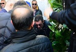 Hakan Altun cenazede fenalaştı!