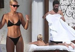 Sofia Richie çıplak güneşlendi!
