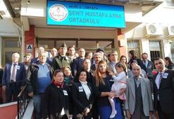 Şehit astsubayın ismi okula verildi