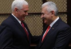 Başbakan Yıldırım, Beyaz Saray'da Başkan Yardımcısı Pence ile görüştü