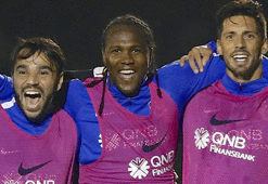 Trabzonspor'da Volkan ile Rodallega barıştı
