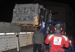 Türk Kızılayı harekete geçti! İlk yardımlar bölgeye gönderildi