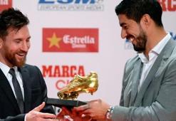 Messi Altın Ayakkabı ödülüne kavuştu