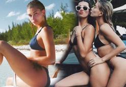 Hailey Baldwin'den yeni yaş pozu!
