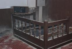 Tokat'ta camide namaz sırasında yangın çıktı!
