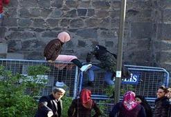 Yasaklı bölgede selfie yarışı
