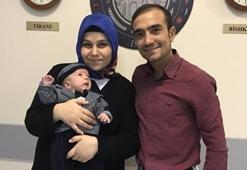 İkişer kez böbrek nakli olan çiftin bebek sevinci!