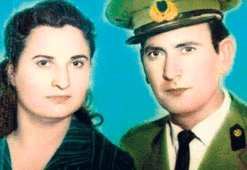 65 yıllık eşi 12 saat dayanabildi  son yolculuğa birlikte çıktılar