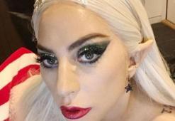 Lady Gaga rahat durmadı! 'elf' oldu...